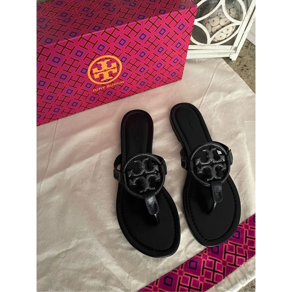 New Tory Burch Miller pave sandals - Picture 7 of 7
